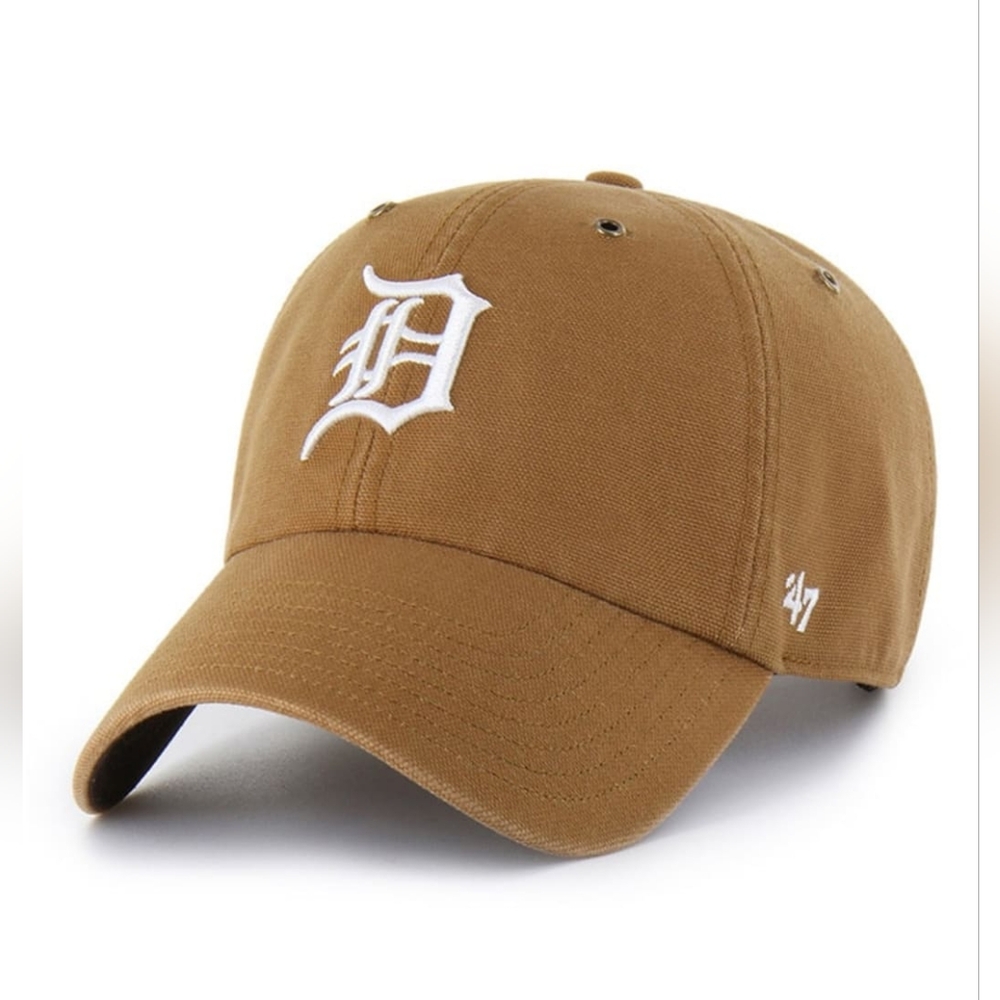 Detroit Tigers Carhartt x '47 Clean Up Adjustable Hat